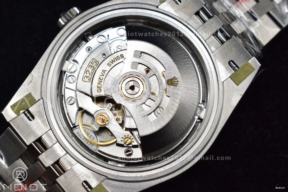 Clean Best 126334 DateJust On Steel SS Grey 41 Diamonds Edition 1:1 904L Jubilee Dial Bracelet VR3235 0519
